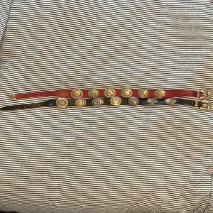 2 vintage Justin conch belts